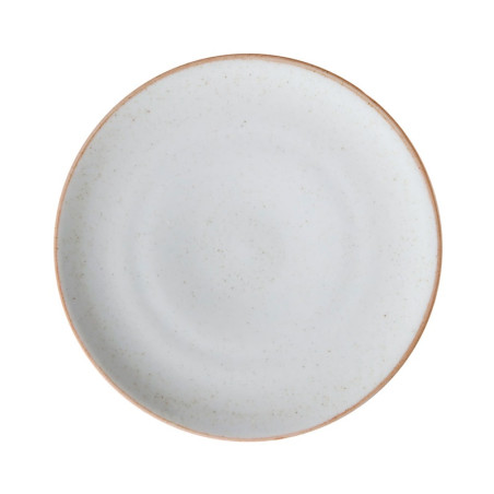 Plato pando coupe artisan beige modelo sofisticado 23.6 cm CORONA PA1605712324