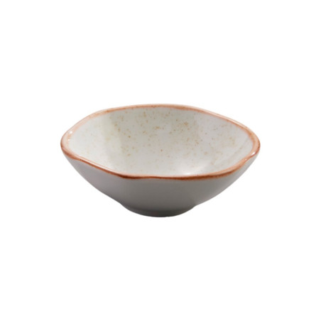 Salsera artisan beige borde irregular dorado 82.1 ml CORONA PA1605897312
