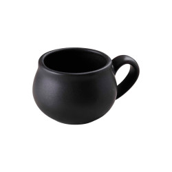 Taza Pluto reactivo estilo rustico negro 276.6 ml CORONA PP1941404312