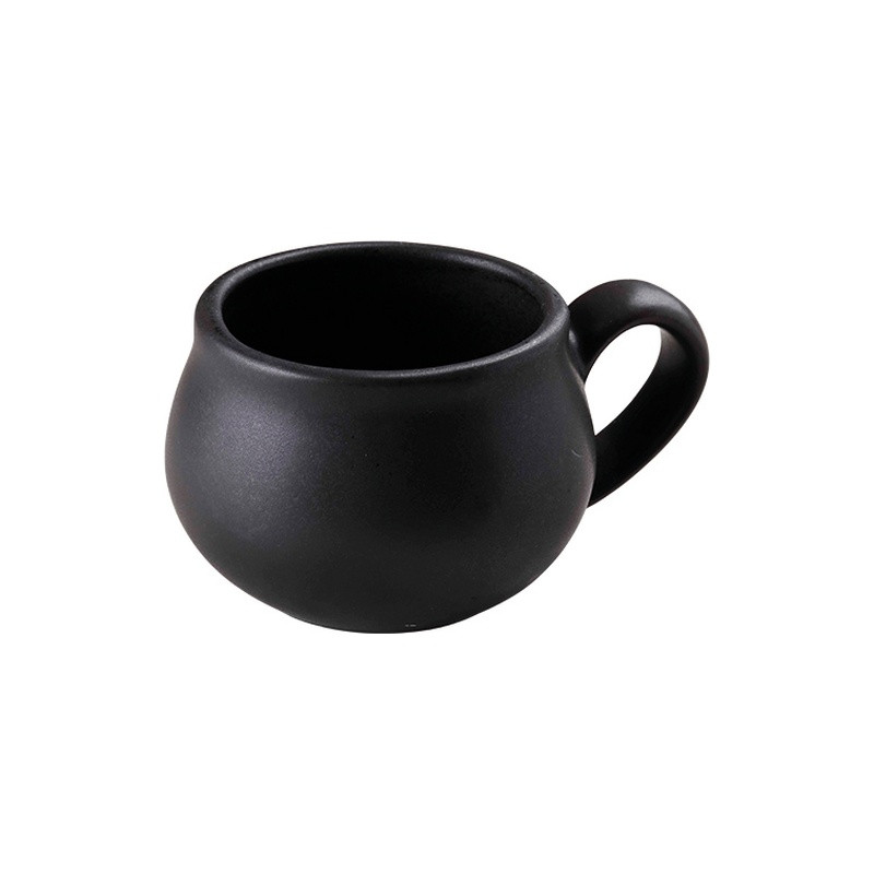 Taza Pluto reactivo estilo rustico negro 276.6 ml CORONA PP1941404312