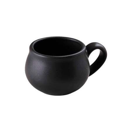 Taza Pluto reactivo estilo rustico negro 276.6 ml CORONA PP1941404312