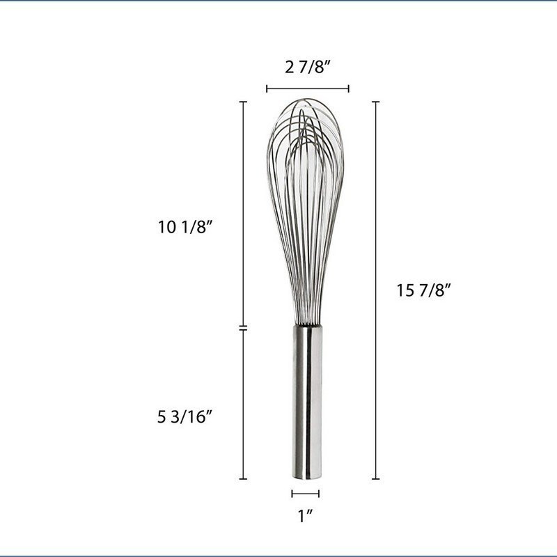 Batidor Globo Piano de 16 Pulgadas THUNDER SLWPP116