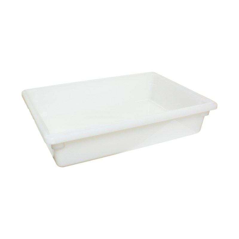 Caja Blanca de Polipropileno de 18 x 26 x 6 Pulgadas, Capacidad de 8.75 Galones THUNDER PLFB182606PP