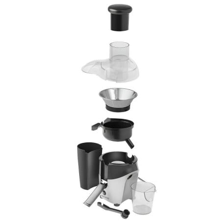 Extractor de Jugos de 300 Mililitros Plateado 500W BLACK DECKER JMBD3181
