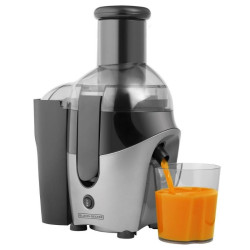 Extractor de Jugos de 300 Mililitros Plateado 500W BLACK DECKER JMBD3181