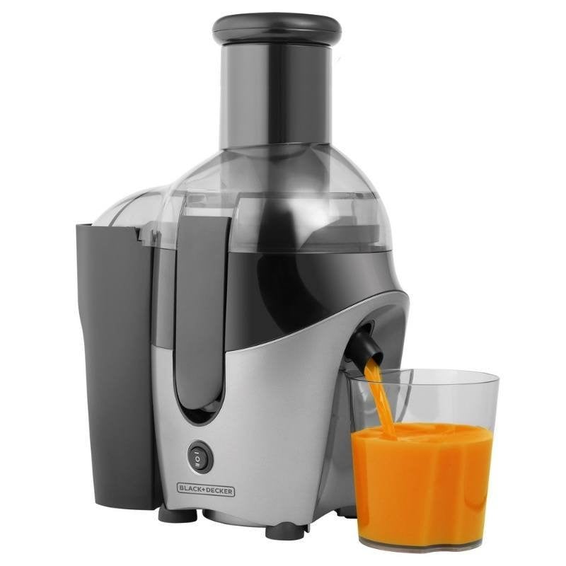 Extractor de Jugos de 300 Mililitros Plateado 500W BLACK DECKER JMBD3181