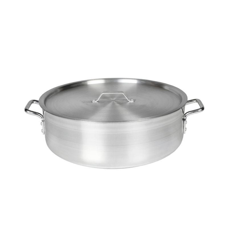 Olla de Aluminio con Braseros de 24 Cuartos con Tapa THUNDER ALSKBP005