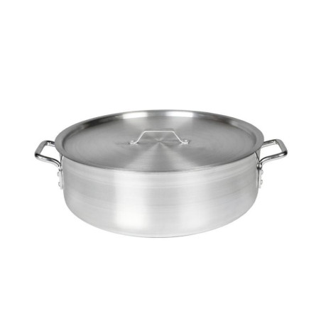 Olla de Aluminio con Braseros de 24 Cuartos con Tapa THUNDER ALSKBP005