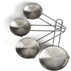 Set de Tazas Medidoras de Acero Inoxidable NORPRO 3055