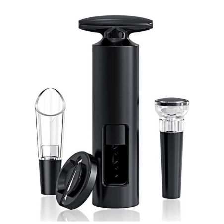 Bomba al Vacio para Vino, Set de Color Negro MASTER CHEF HLX-SGS-KH1-002001