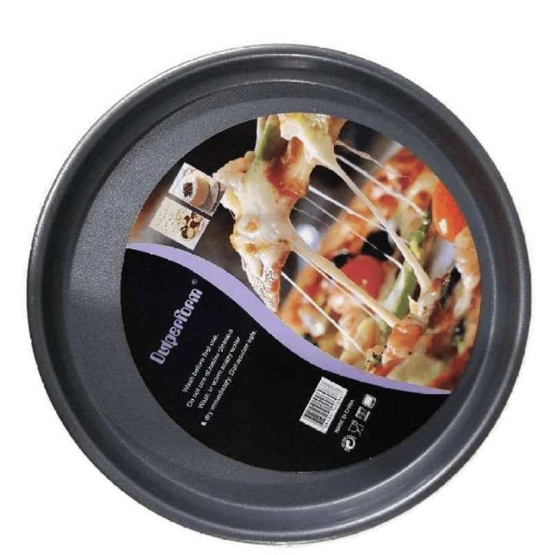 Molde Redondo de Acero Antiadherente para Pizza de 28 Centimetros TIPS B-115-2
