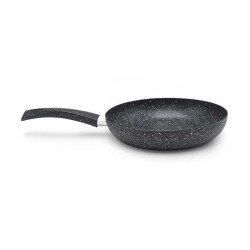 Sarten Redondo de Acero de 20 Centimetros de Color Negro TIPS WZG-014-2