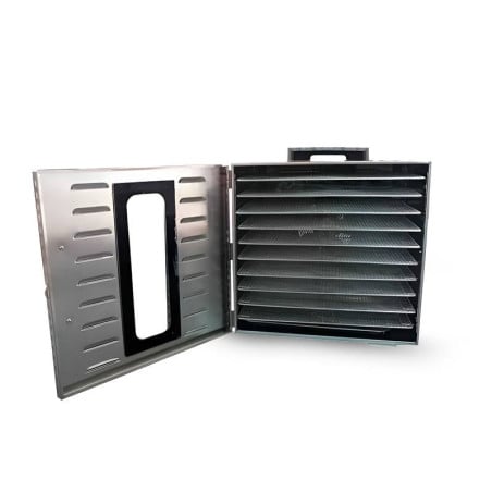 Deshidratador para Alimentos de Acero Inoxidable 10 Bandejas QUANTUM PRO 9890177