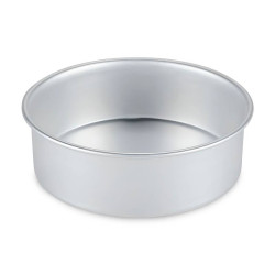 Molde de Aluminio Redondo de 20 x 7.5 Centimetros KING METAL CPR083