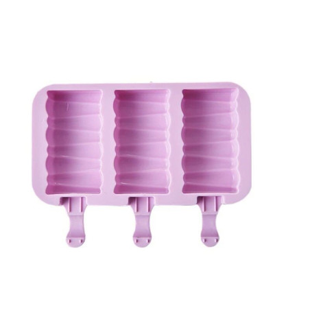 Molde de Silicon de Paleta Rallada 3 Cavidades MASTER CHEF SP05