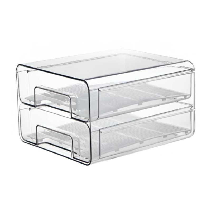 Contenedor de Almacenaje de Plastico de 2 Niveles TIPS HLJ-113