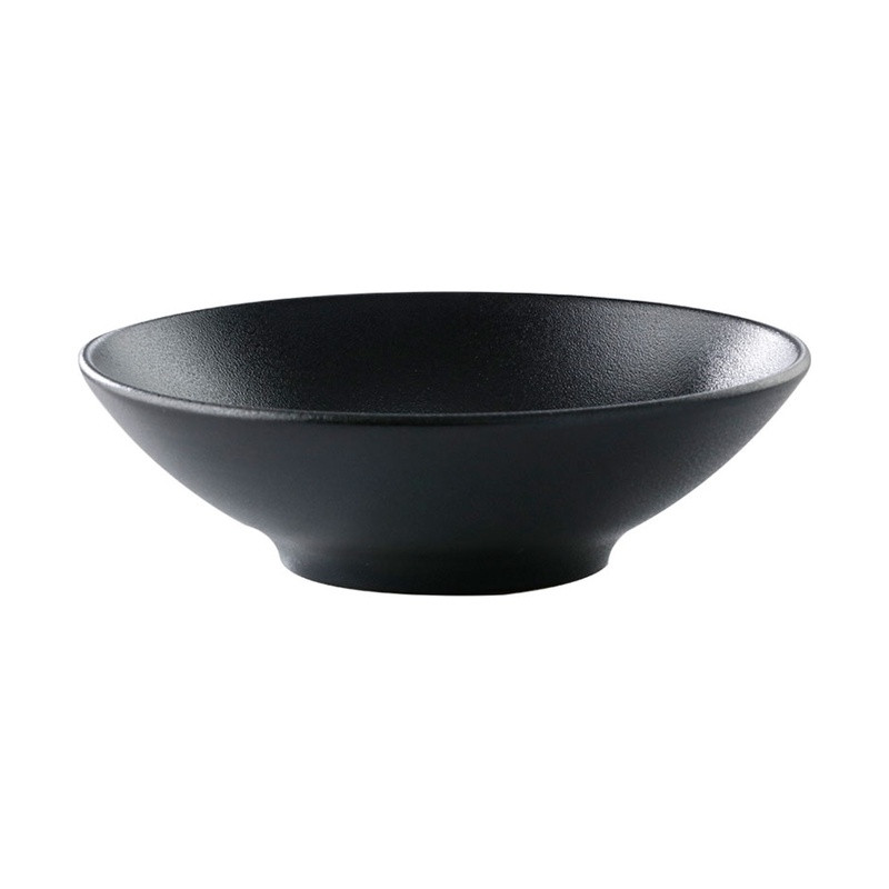 Bowl Pluto acabado reactivo negro estilo moderno exclusivo 524 ml CORONA PA1941923224