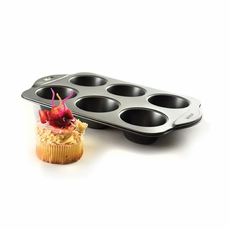 Molde Antiadherente para Muffins, 6 Cavidades NORPRO 3972