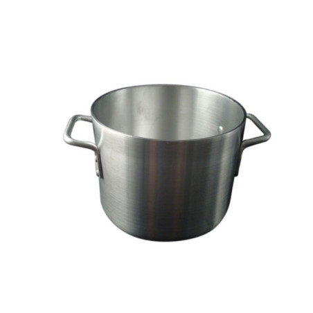 Olla Stock de Aluminio sin Tapa de 12 Quartos MASTER CHEF ASTP-12