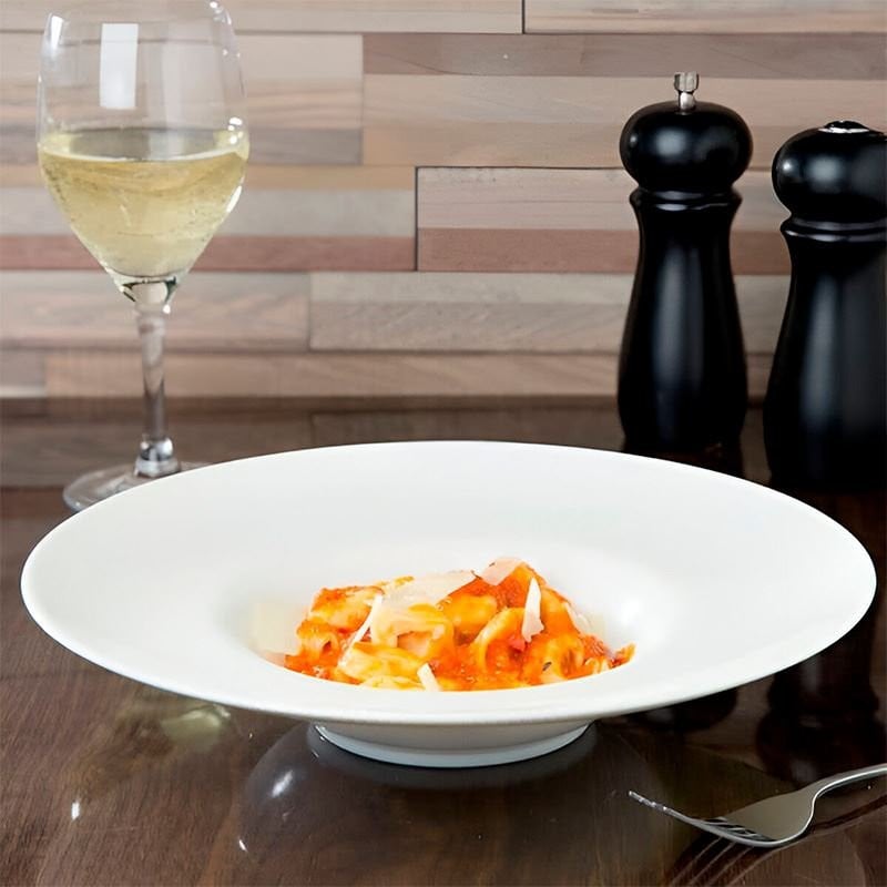 Plato de Vidrio para Risotto de 29 Centimetros de Color Blanco ARCOROC V1786