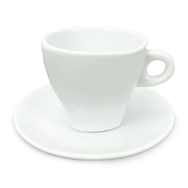 Taza con Plato de Ceramica, Set de 2 Piezas BELLARTE LDK-G599