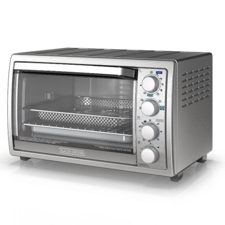 Horno para Freir con Aire de 9 Rebanadas BLACK DECKER TO4315SS-LA