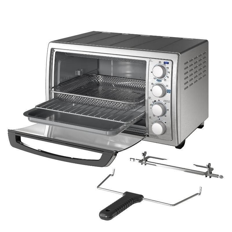 Horno para Freir con Aire de 9 Rebanadas BLACK DECKER TO4315SS-LA