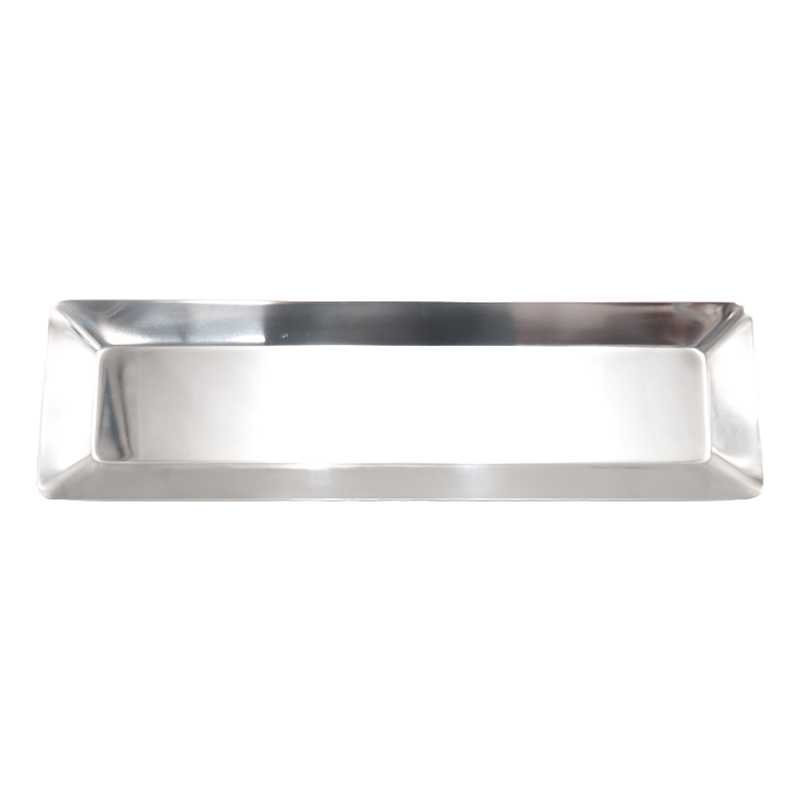 Bandeja Rectangular de Acero Inoxidable de 42 x 12 Centimetros TIPS SSC-165