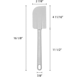 Espatula en Poliestireno de 16 Pulgadas, Color Blanco THUNDER PLSP016 2