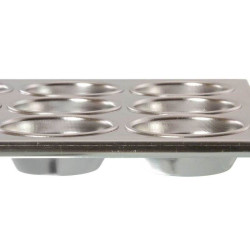 Molde para Cupcakes de Aluminio de 24 Cavidades. THUNDER ALKMP024 2