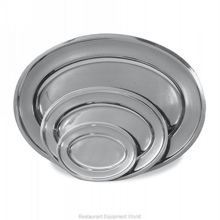 Platon Ovalado de Acero Inoxidable de 18 Pulgadas KING METAL OP45
