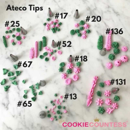 Boquilla para Decoracion # 862 ATECO 862