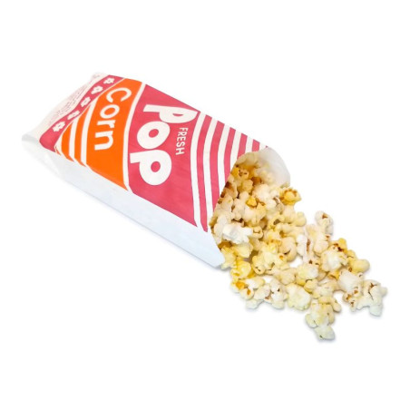 Bolsa para Palomitas de Maiz Caja 1000 Unidades GOLD MEDAL 2054