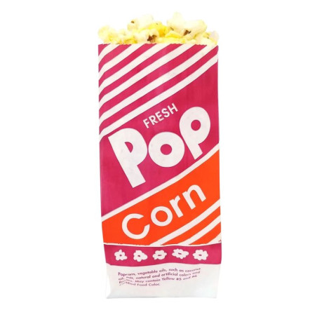 Bolsa para Palomitas 2, Paquete de 100 Unidades GOLD MEDAL 2052/HJ