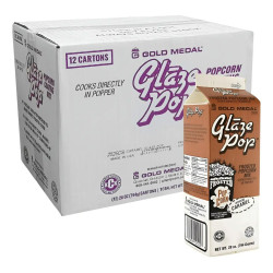 Glaze Pop Caramelo para Palomitas de Maiz Caja con 22.7 Kilogramos GOLD MEDAL 2533