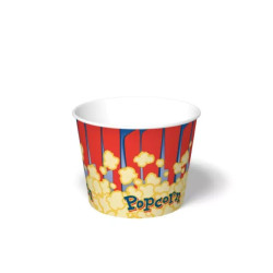 Recipiente para Palomitas 85 oz 50 Unidades GOLD MEDAL 2134RB/HJ 2