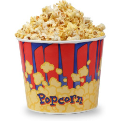 Recipiente para Palomitas 85 oz 50 Unidades GOLD MEDAL 2134RB/HJ