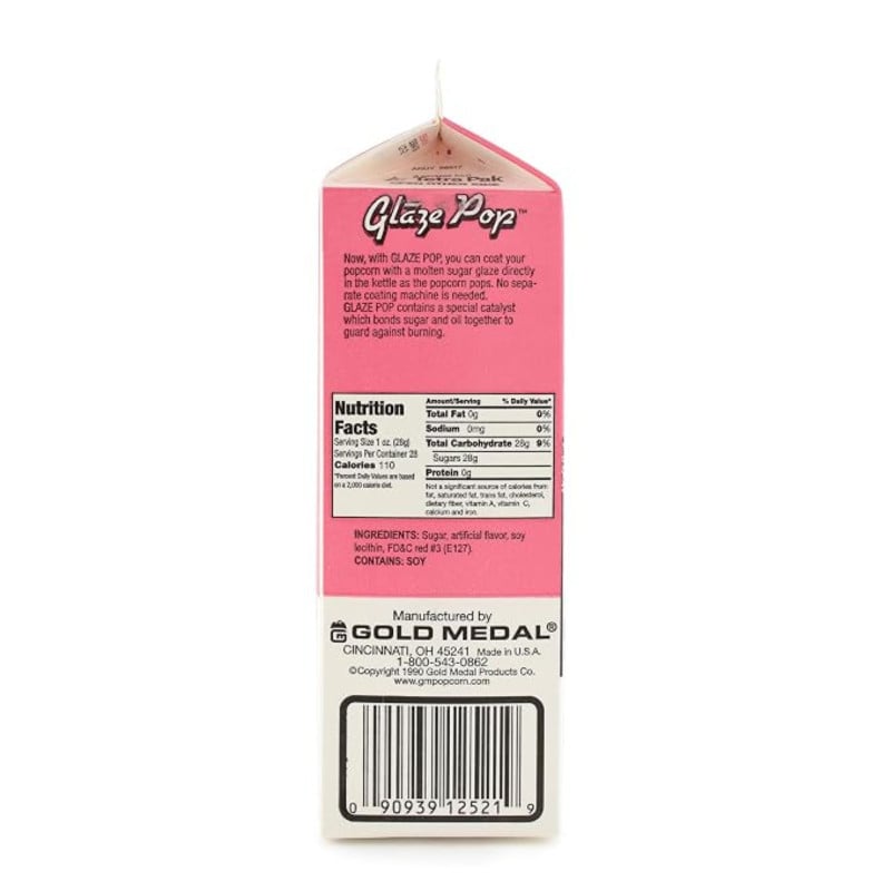 Glaze Pop Cherry Pink de 28 Onzas GOLD MEDAL 2521