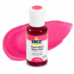 Colorante en Gel Rosa Neon 20 gramos ENCO 2434/1227