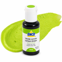 Colorante en Gel Verde Limon 20 gramos ENCO 1545/1210