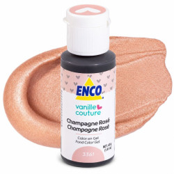 Colorante en Gel Champagne Rose 40 gramos ENCO 3361/2045