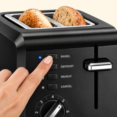 Tostador Compacto para 2 Rebanadas Negro CUISINART CPT-122BK
