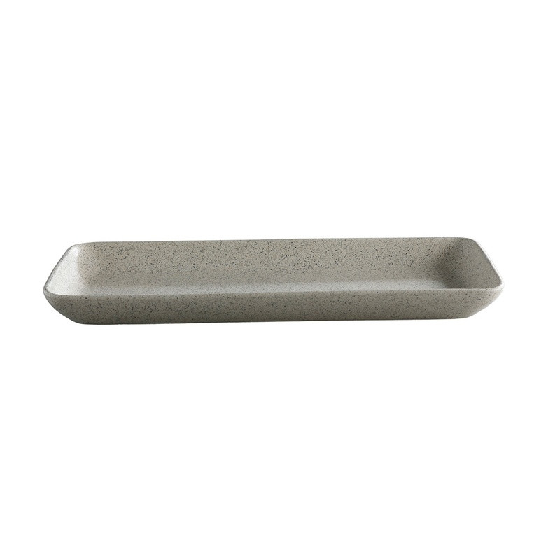 Bandeja rectangular Orion sofisticada Gris 36 x 14 cm CORONA PP1940497712
