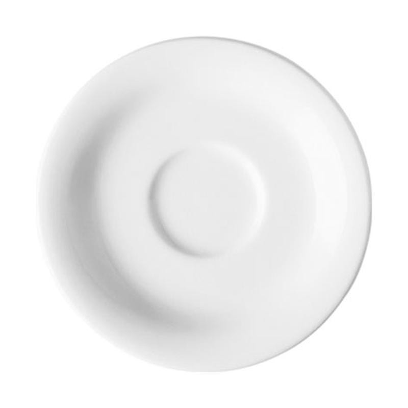 Plato Actualite blanco para cafe clasico 12.6 cm CORONA PA1101900224