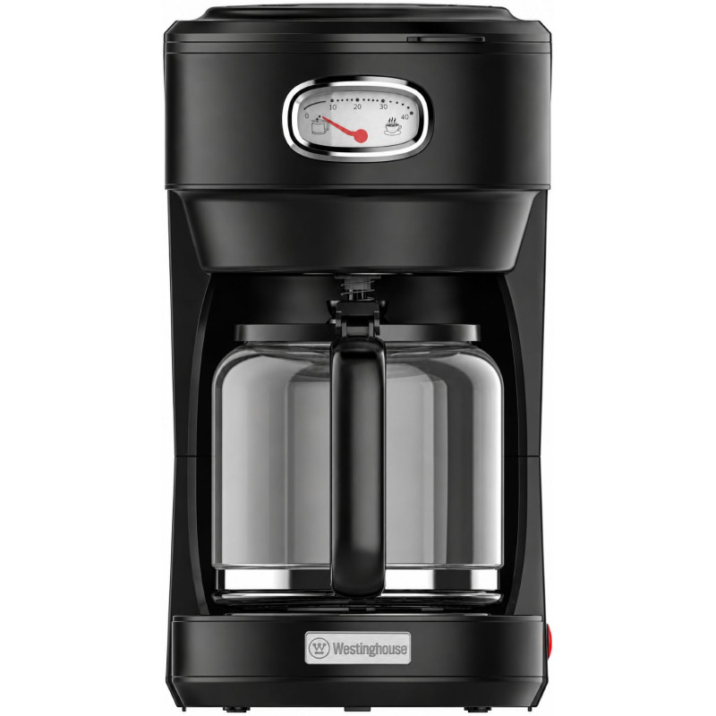 Coffee Maker 10 Tazas Negro con Sistema Antigoteo WESTINGHOUSE WKCMR621BK