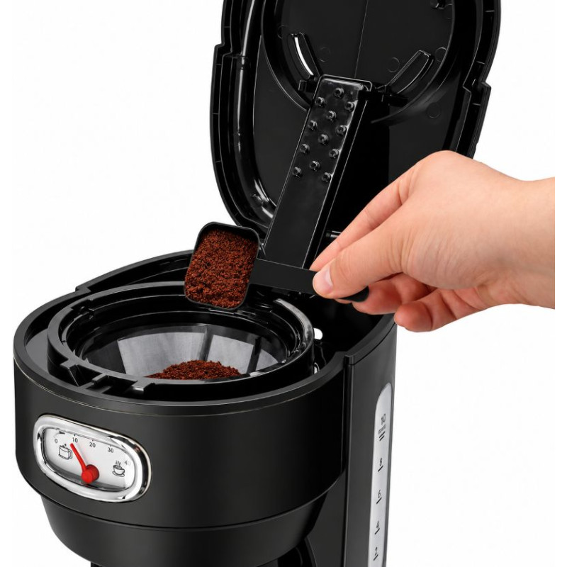 Coffee Maker 10 Tazas Negro con Sistema Antigoteo WESTINGHOUSE WKCMR621BK