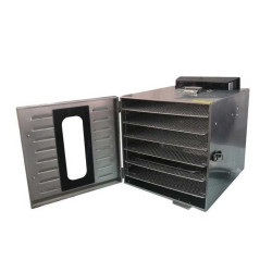 Deshidratador de Alimentos Acero Inoxidable 6 Bandejas QUANTUM PRO 9890176 2