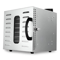 Deshidratador de Alimentos Acero Inoxidable 6 Bandejas QUANTUM PRO 9890176