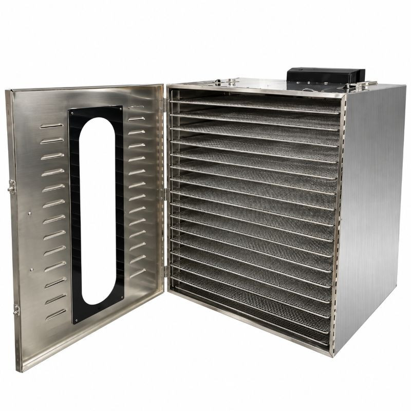 Deshidratador para Alimentos Acero Inoxidable 15 Bandejas QUANTUM PRO 9890178