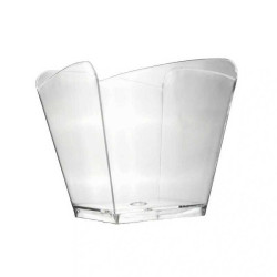 Dulcerita Mini Plastica de 110 Mililitros, Paquete de 50 Unidades TIPS GD106/HJ